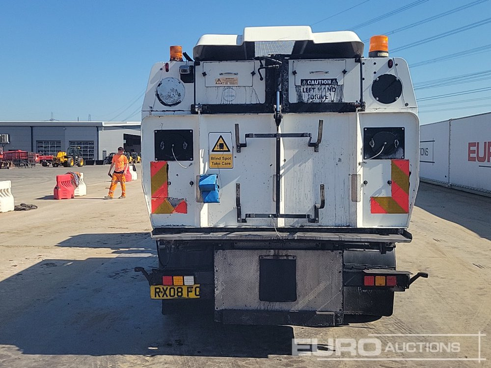 2008 Iveco 4x2 Sweeper Lorry, Scarab Merlin Body, Reverse Camera, Manual Gearbox - Spazzatrice stradale: foto 4 2008 Iveco 4x2 Sweeper Lorry, Scarab Merlin Body, Reverse Camera, Manual Gearbox - Spazzatrice stradale: foto 4