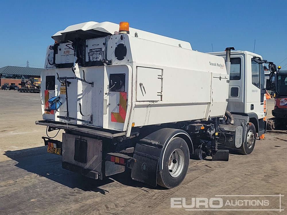 2008 Iveco 4x2 Sweeper Lorry, Scarab Merlin Body, Reverse Camera, Manual Gearbox - Spazzatrice stradale: foto 5 2008 Iveco 4x2 Sweeper Lorry, Scarab Merlin Body, Reverse Camera, Manual Gearbox - Spazzatrice stradale: foto 5