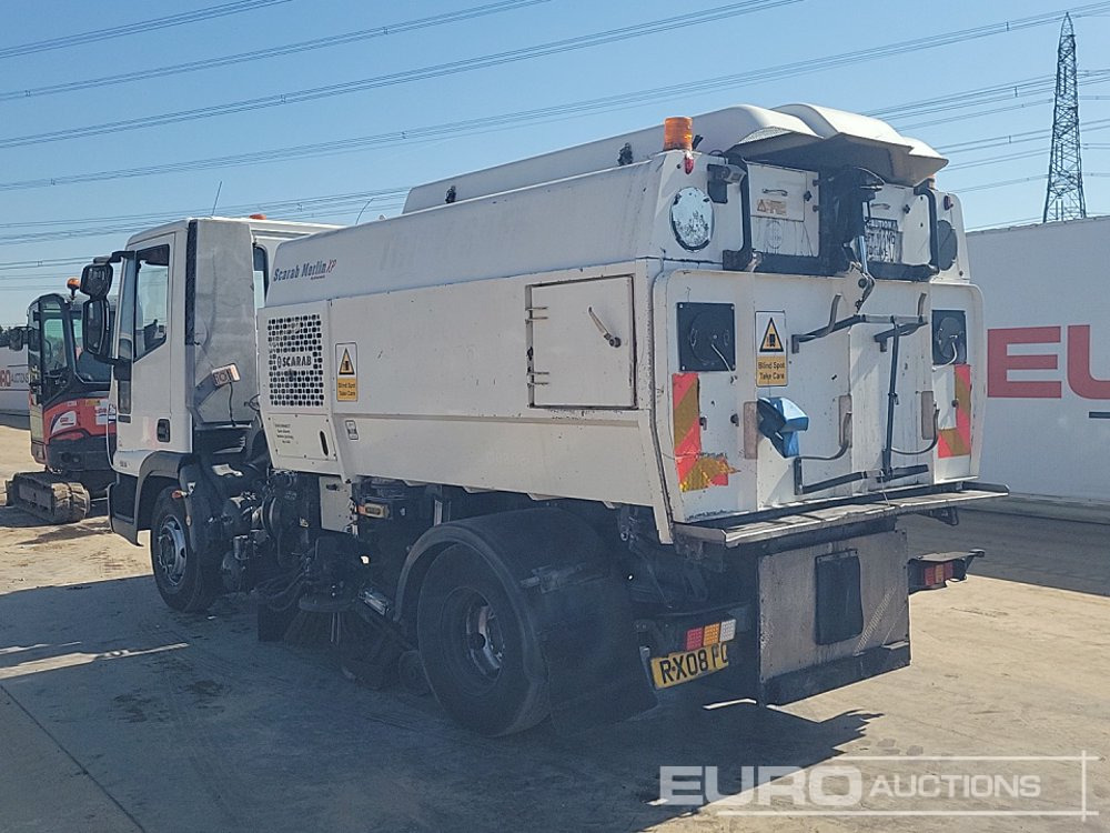 2008 Iveco 4x2 Sweeper Lorry, Scarab Merlin Body, Reverse Camera, Manual Gearbox - Spazzatrice stradale: foto 3 2008 Iveco 4x2 Sweeper Lorry, Scarab Merlin Body, Reverse Camera, Manual Gearbox - Spazzatrice stradale: foto 3