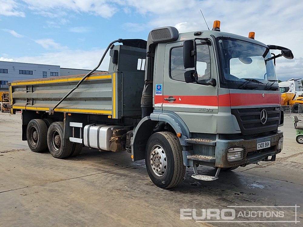 Autocarro ribaltabile 2008 Mercedes Axor 2633: foto 7
