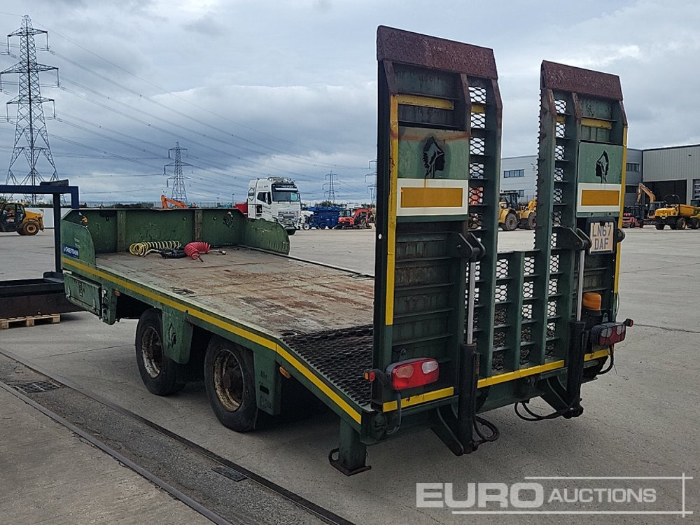 2010 Cheiftan Twin Axle Draw Bar Plant Trailer, Air Braes, Hydraulic Ramp - Rimorchio trasporto macchine operatrici: foto 3 2010 Cheiftan Twin Axle Draw Bar Plant Trailer, Air Braes, Hydraulic Ramp - Rimorchio trasporto macchine operatrici: foto 3