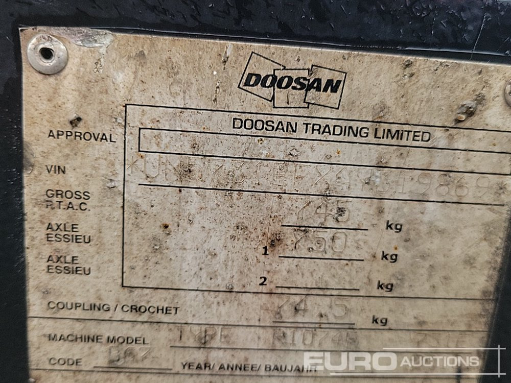 Compressore d'aria 2010 Doosan 731E: foto 29
