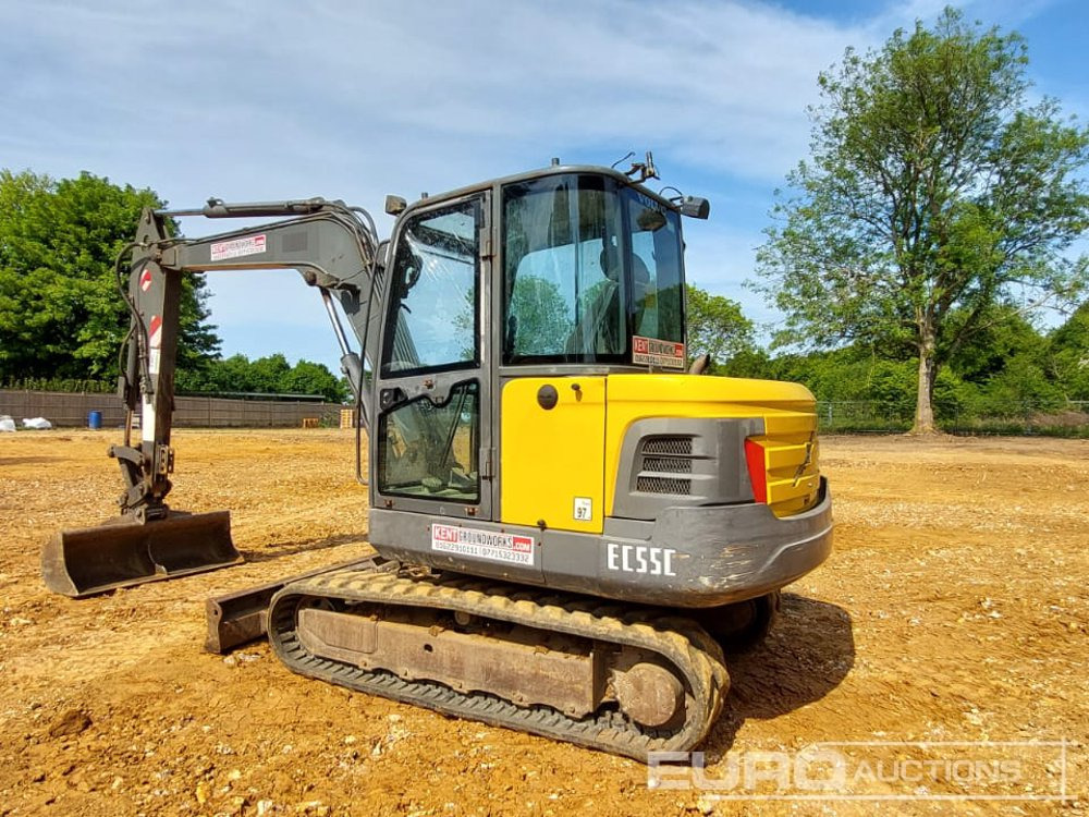 2010 Volvo EC55C - Miniescavatore: foto 4 2010 Volvo EC55C - Miniescavatore: foto 4