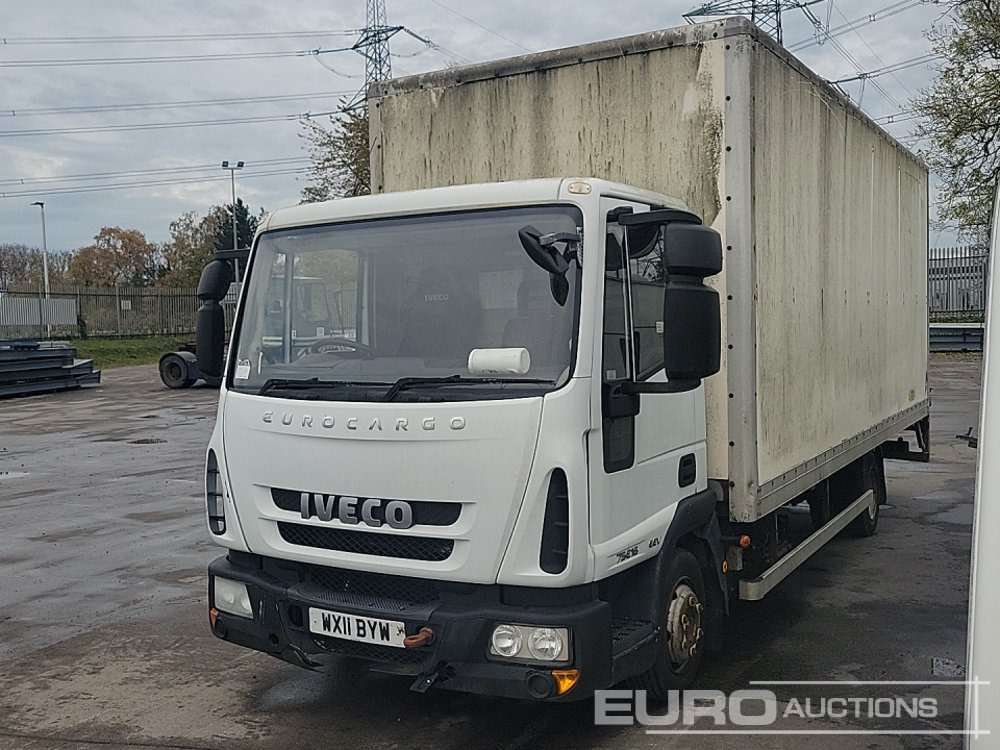 2011 Iveco ML75E16 - Autocarro furgonato: foto 1 2011 Iveco ML75E16 - Autocarro furgonato: foto 1