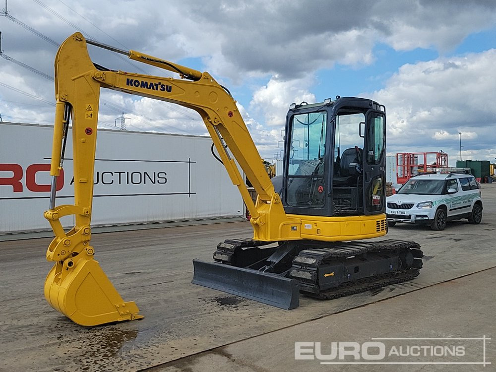 2011 Komatsu PC55C - Miniescavatore: foto 1 2011 Komatsu PC55C - Miniescavatore: foto 1