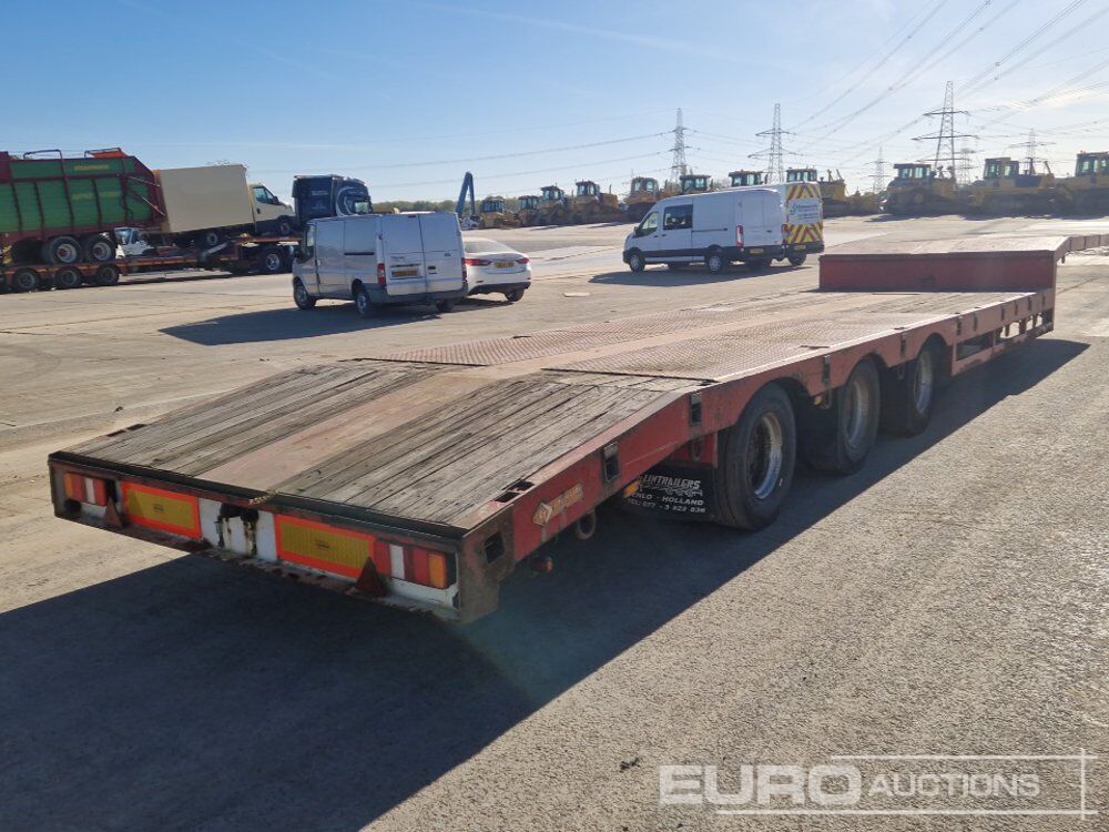 2011 Lin Trailers Tri Axle Extendable Step Frame Low Loader Trailer, Outriggers, Rear Steer - Semirimorchio pianale ribassato: foto 5 2011 Lin Trailers Tri Axle Extendable Step Frame Low Loader Trailer, Outriggers, Rear Steer - Semirimorchio pianale ribassato: foto 5