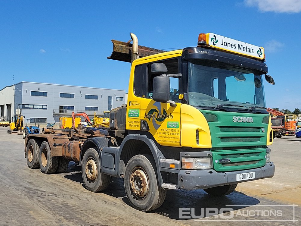 Autocarro scarrabile 2011 Scania P405: foto 7