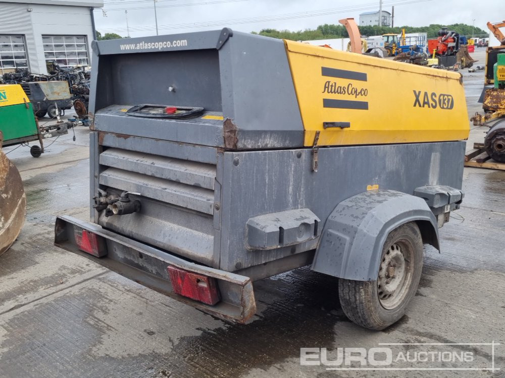 2012 Atlas Copco XAS 137 - Compressore d'aria: foto 5 2012 Atlas Copco XAS 137 - Compressore d'aria: foto 5