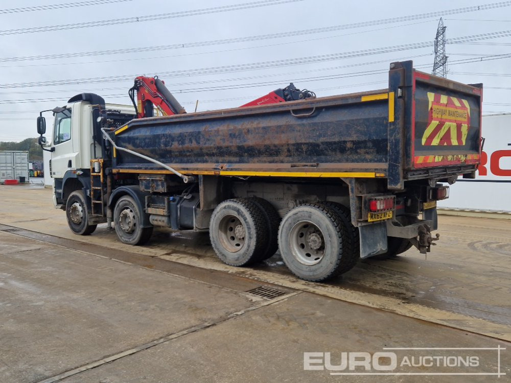 2012 DAF 85.360 - Autocarro ribaltabile, Camion con gru: foto 3 2012 DAF 85.360 - Autocarro ribaltabile, Camion con gru: foto 3