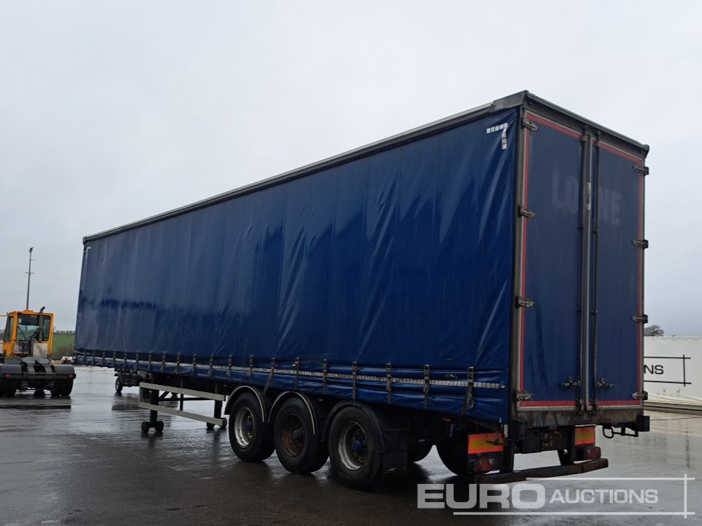2012 SDC 45' Tri Axle Curtainside Trailer, BPW Axles - Semirimorchio centinato: foto 2 2012 SDC 45' Tri Axle Curtainside Trailer, BPW Axles - Semirimorchio centinato: foto 2