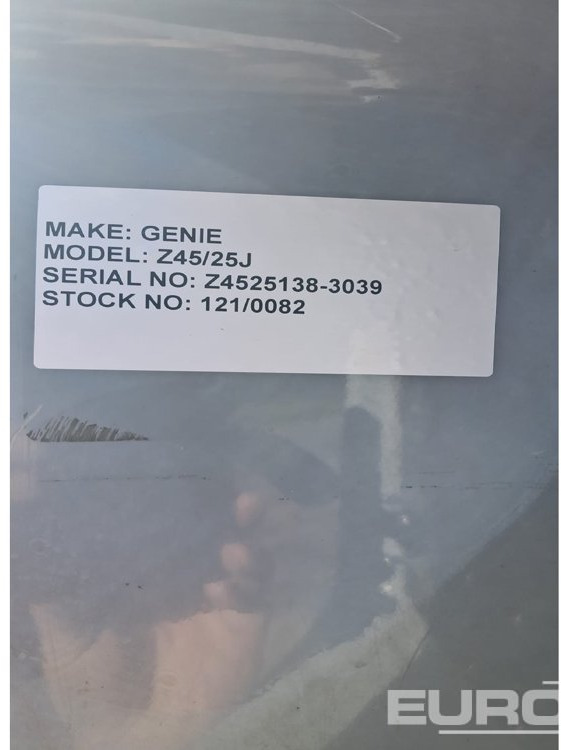 Piattaforma aerea 2013 Genie Z45/25: foto 6