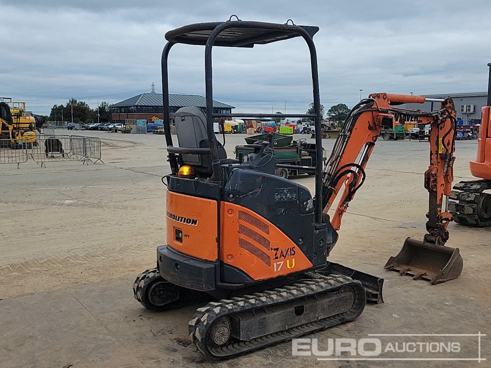 2013 Hitachi ZX17U-2 YLR - Miniescavatore: foto 5 2013 Hitachi ZX17U-2 YLR - Miniescavatore: foto 5