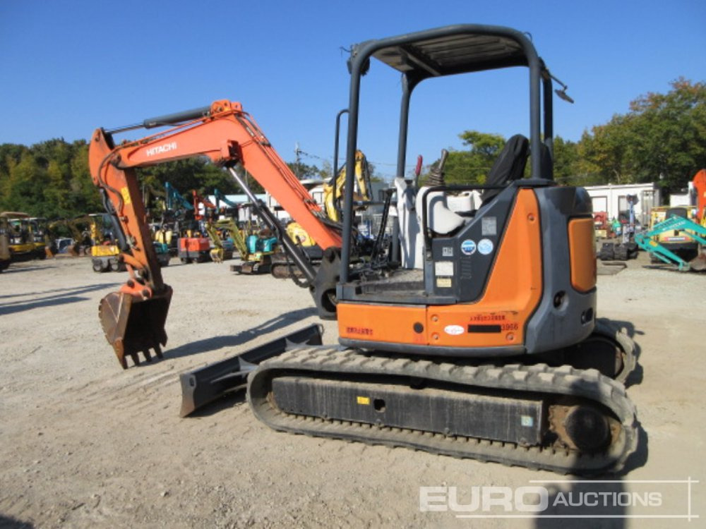 2013 Hitachi ZX40U-5A Rubber Tracks, Blade, Piped, Offset, Canopy - Miniescavatore: foto 2 2013 Hitachi ZX40U-5A Rubber Tracks, Blade, Piped, Offset, Canopy - Miniescavatore: foto 2