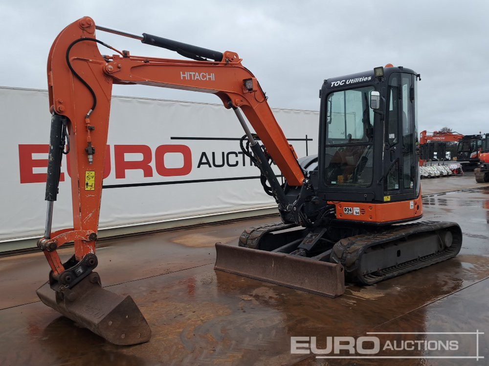 2013 Hitachi ZX52U-3 CLR - Miniescavatore: foto 1 2013 Hitachi ZX52U-3 CLR - Miniescavatore: foto 1