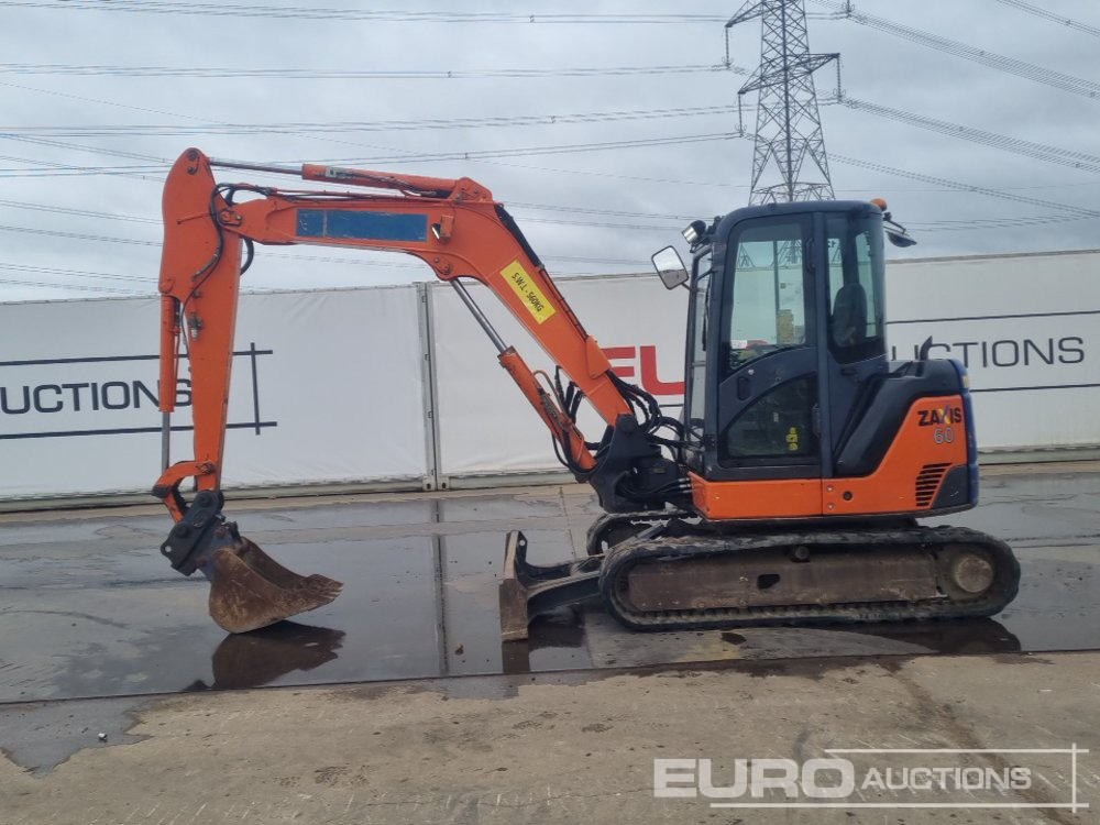 2013 Hitachi ZX60USB-3 CLR - Miniescavatore: foto 2 2013 Hitachi ZX60USB-3 CLR - Miniescavatore: foto 2