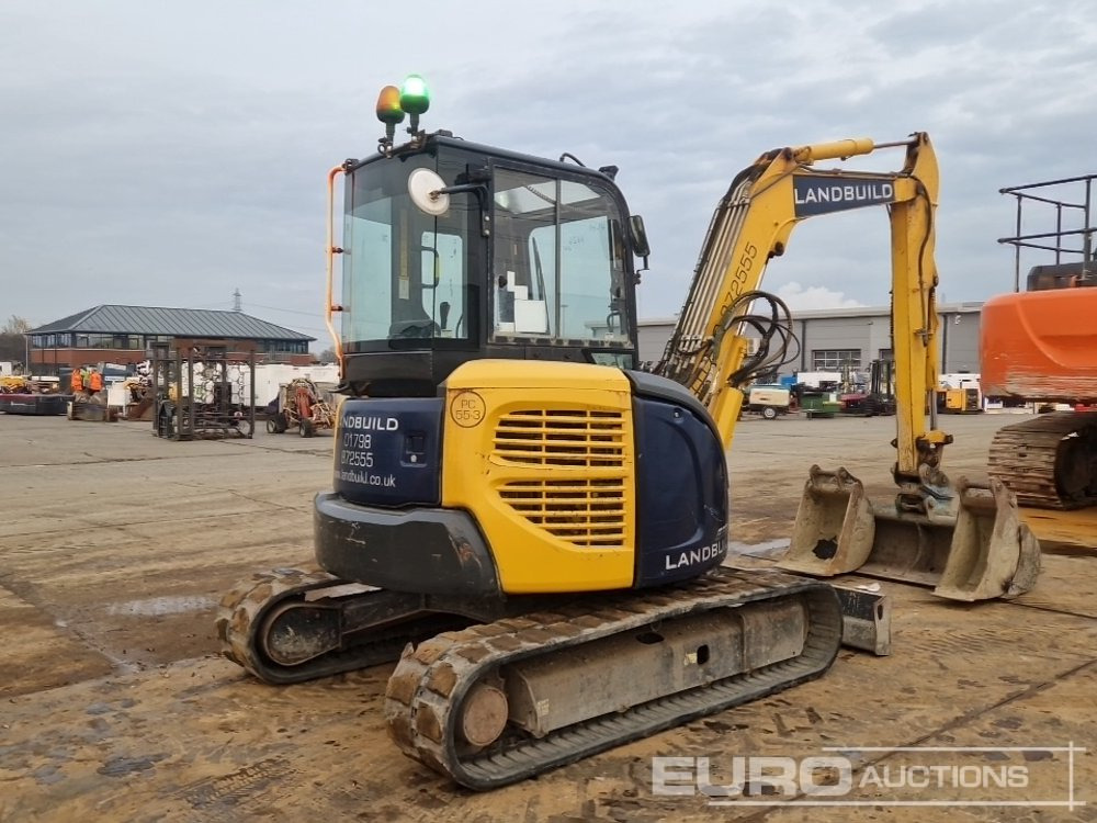 2013 Komatsu PC55MR-3 - Miniescavatore: foto 5 2013 Komatsu PC55MR-3 - Miniescavatore: foto 5