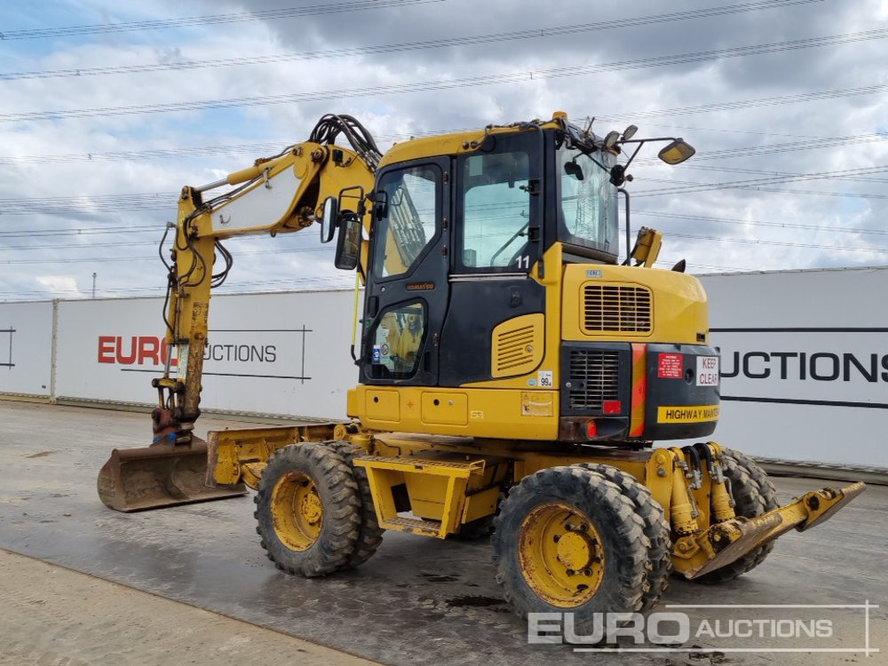 2013 Komatsu PW98MR-8 - Escavatore gommato: foto 3 2013 Komatsu PW98MR-8 - Escavatore gommato: foto 3