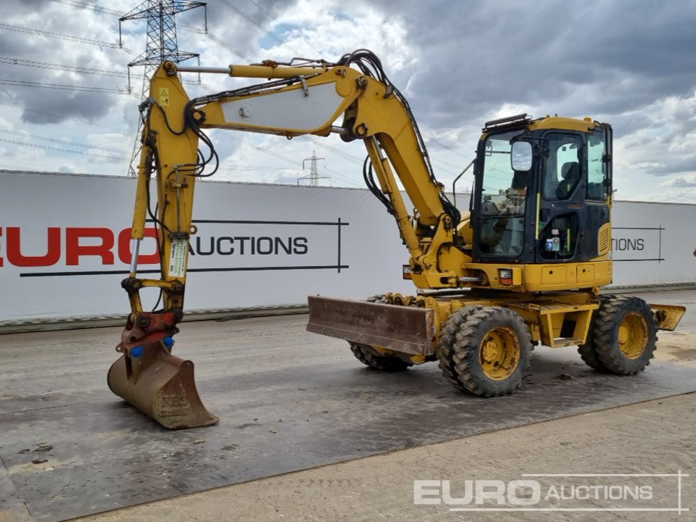 2013 Komatsu PW98MR-8 - Escavatore gommato: foto 1 2013 Komatsu PW98MR-8 - Escavatore gommato: foto 1