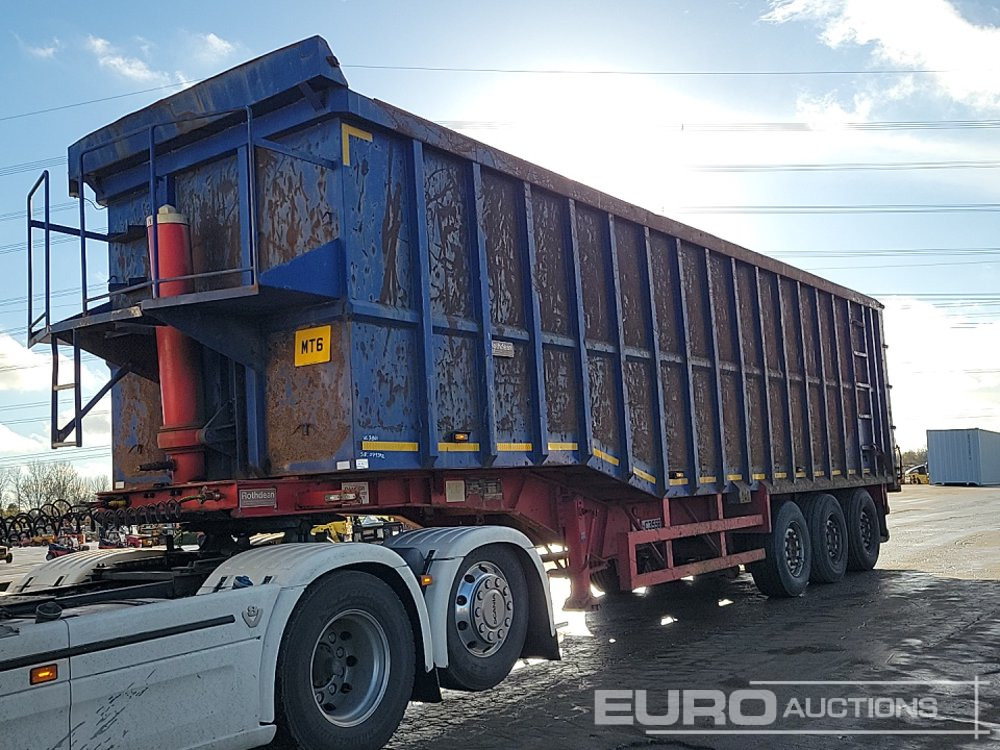 2013 Rothdean Tri Axle Bulk Tipping Trailer - Semirimorchio ribaltabile: foto 1 2013 Rothdean Tri Axle Bulk Tipping Trailer - Semirimorchio ribaltabile: foto 1