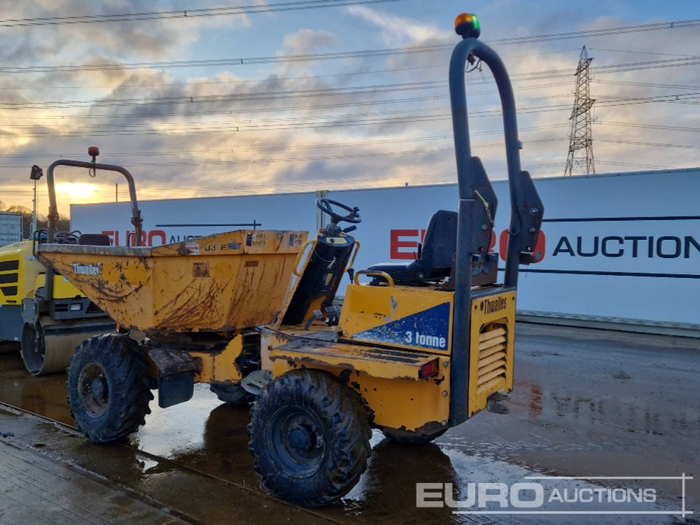 2013 Thwaites 3 Ton Swivel Dumper, Roll Bar - Mini dumper: foto 3 2013 Thwaites 3 Ton Swivel Dumper, Roll Bar - Mini dumper: foto 3