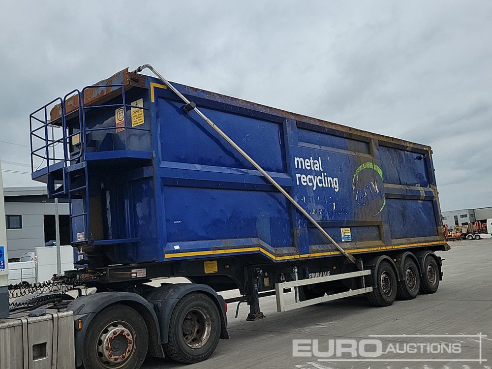 2014 Fruehauf Tri Axle Bulk Tipping Trailer, Easy Sheet - Semirimorchio ribaltabile: foto 1 2014 Fruehauf Tri Axle Bulk Tipping Trailer, Easy Sheet - Semirimorchio ribaltabile: foto 1