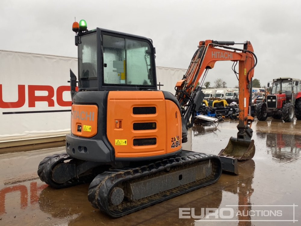 2014 Hitachi ZX48U-5A CLR - Miniescavatore: foto 5 2014 Hitachi ZX48U-5A CLR - Miniescavatore: foto 5