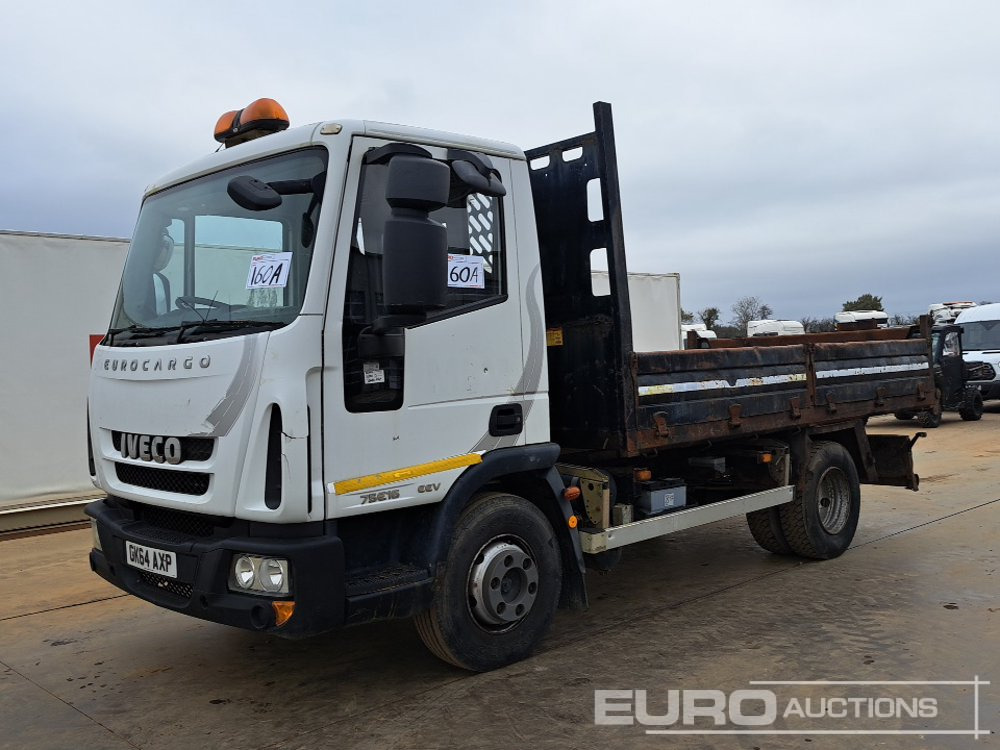 2014 Iveco 75E16 - Autocarro ribaltabile: foto 1 2014 Iveco 75E16 - Autocarro ribaltabile: foto 1