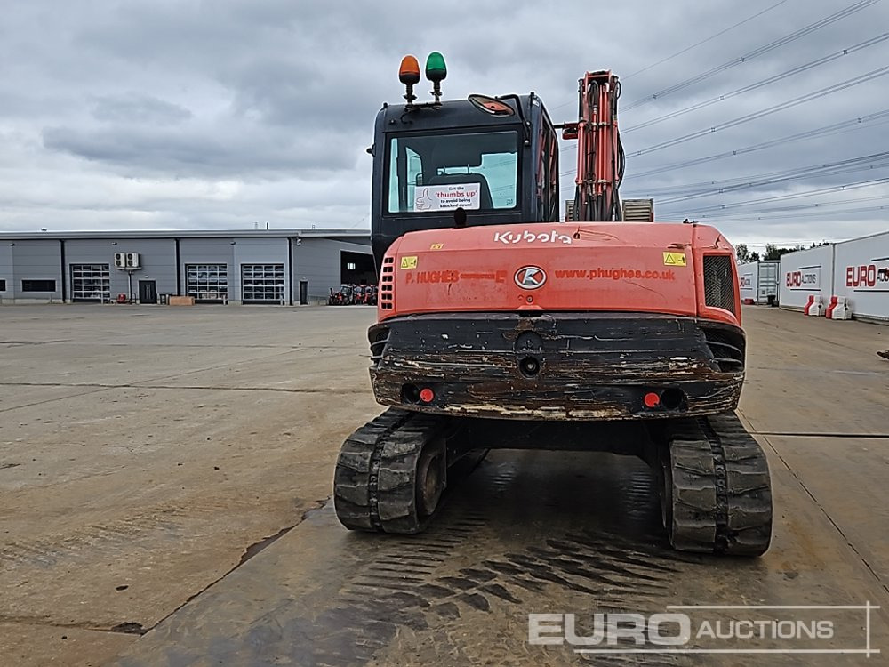 2014 Kubota KX080-4 - Miniescavatore: foto 4 2014 Kubota KX080-4 - Miniescavatore: foto 4