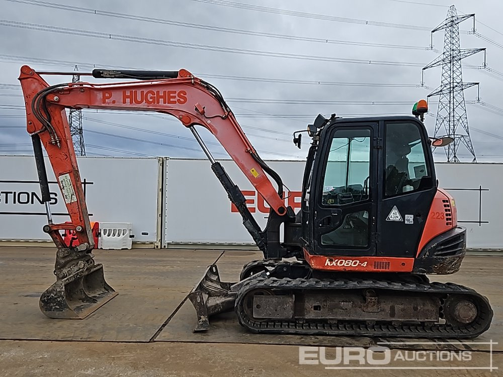 2014 Kubota KX080-4 - Miniescavatore: foto 2 2014 Kubota KX080-4 - Miniescavatore: foto 2