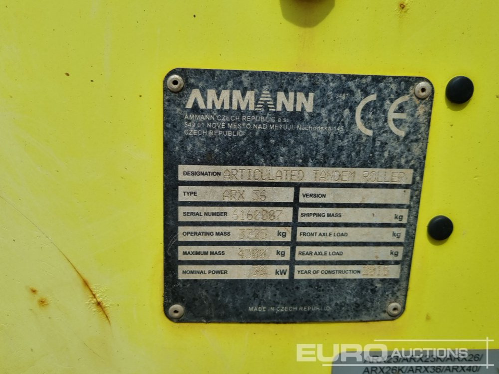 Rullo 2015 Ammann ARX36: foto 30