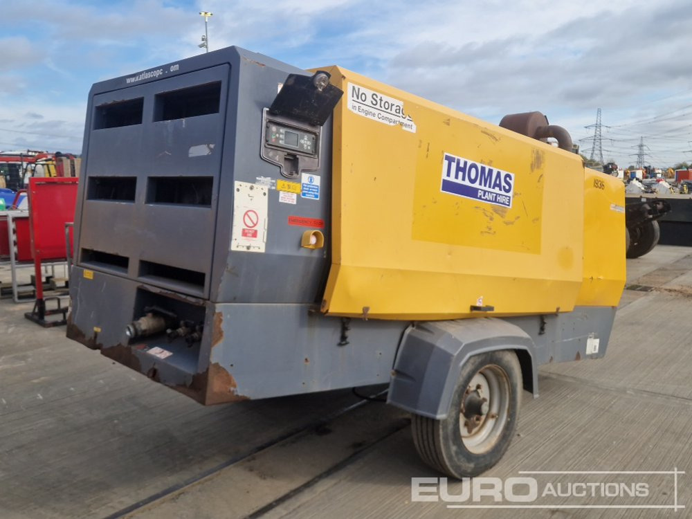 2015 Atlas Copco XAHS237 - Compressore d'aria: foto 5 2015 Atlas Copco XAHS237 - Compressore d'aria: foto 5