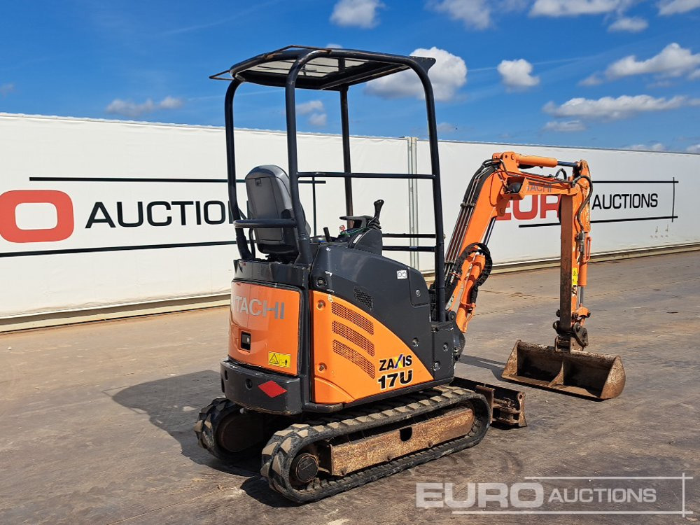 2015 Hitachi ZX17U-2 YLR - Miniescavatore: foto 5 2015 Hitachi ZX17U-2 YLR - Miniescavatore: foto 5