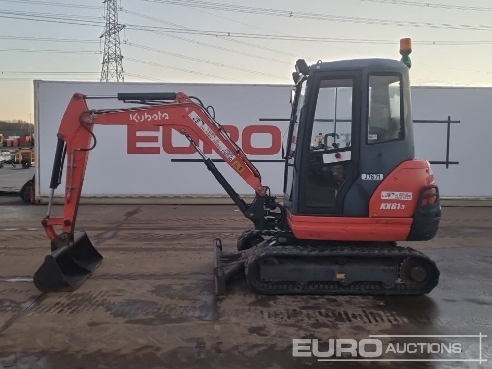 2015 Kubota KX61-3 - Miniescavatore: foto 2 2015 Kubota KX61-3 - Miniescavatore: foto 2