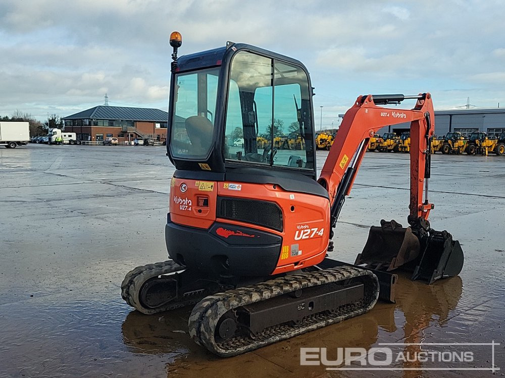 2015 Kubota U27-4 - Miniescavatore: foto 5 2015 Kubota U27-4 - Miniescavatore: foto 5