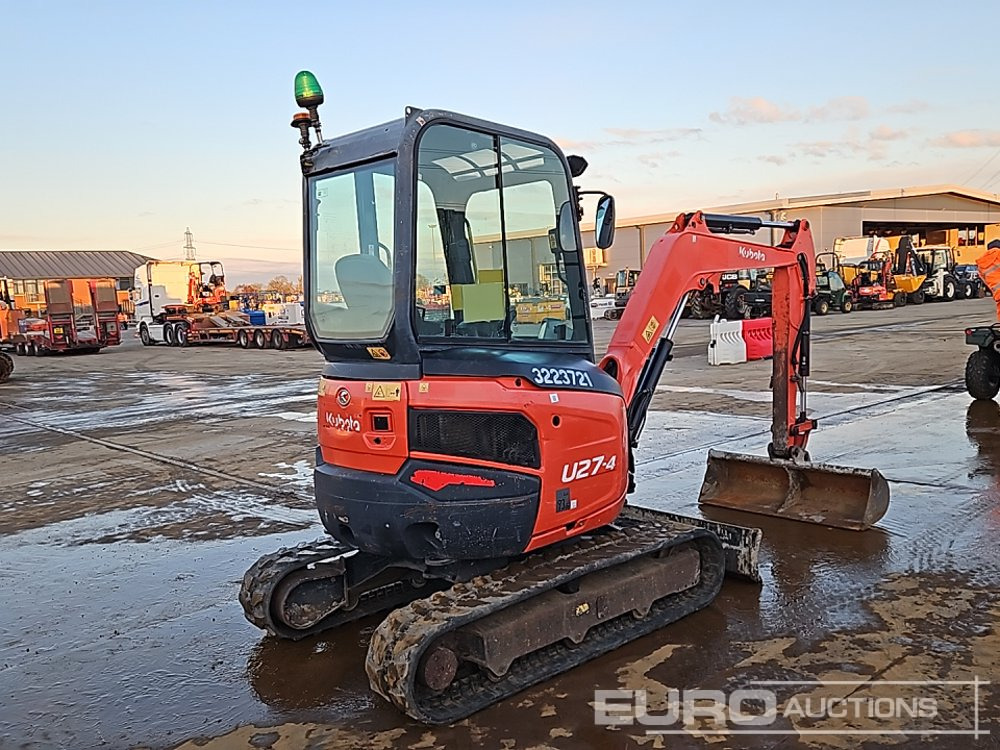 2015 Kubota U27-4 - Miniescavatore: foto 5 2015 Kubota U27-4 - Miniescavatore: foto 5