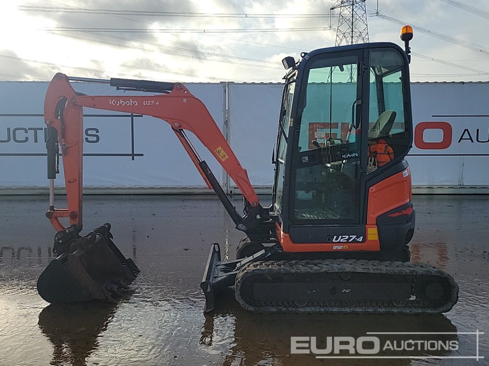 2015 Kubota U27-4 - Miniescavatore: foto 2 2015 Kubota U27-4 - Miniescavatore: foto 2