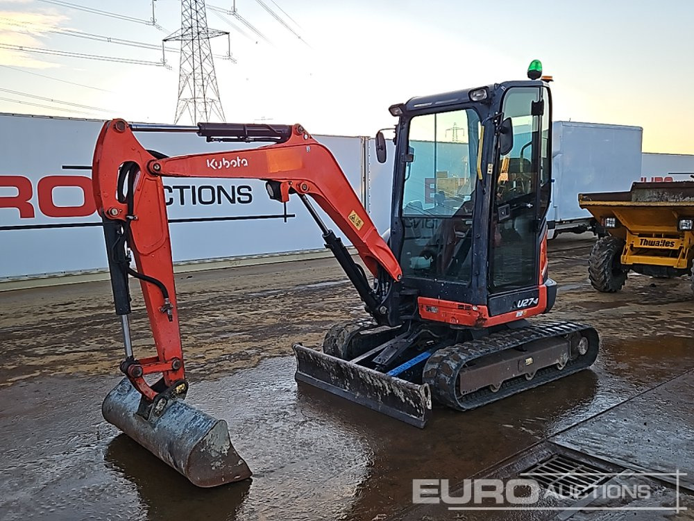 2015 Kubota U27-4 - Miniescavatore: foto 1 2015 Kubota U27-4 - Miniescavatore: foto 1