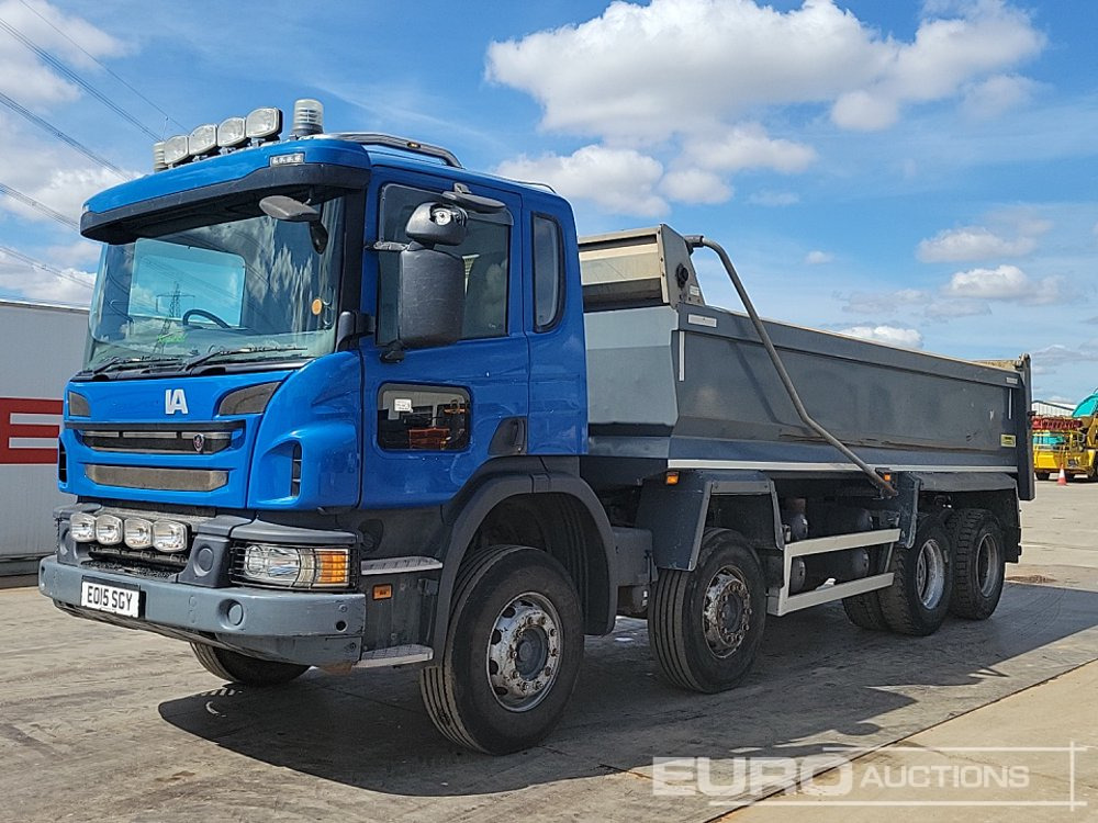 2015 Scania P410 - Autocarro ribaltabile: foto 1 2015 Scania P410 - Autocarro ribaltabile: foto 1