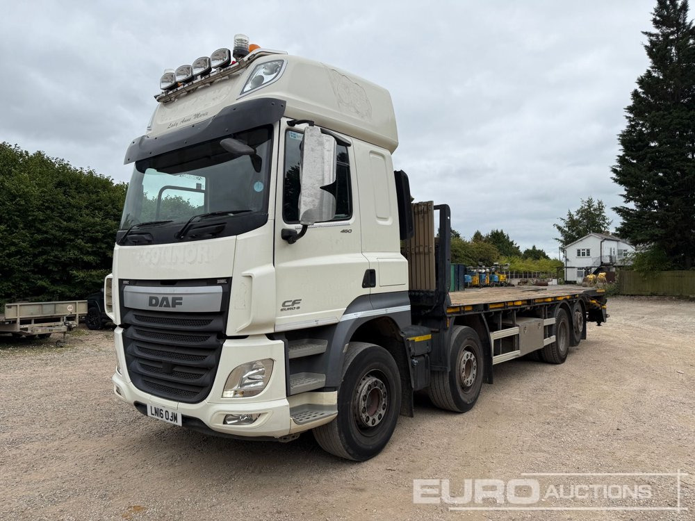 2016 DAF CF460 - Autocarro con pianale/ Cassone fisso: foto 1 2016 DAF CF460 - Autocarro con pianale/ Cassone fisso: foto 1