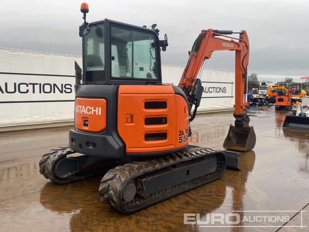 2016 Hitachi ZX55U-5A CLR - Miniescavatore: foto 5 2016 Hitachi ZX55U-5A CLR - Miniescavatore: foto 5