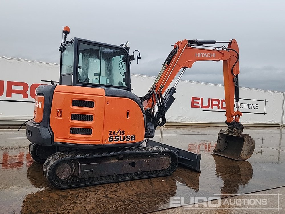 2016 Hitachi ZX65USB-5A CLP - Miniescavatore: foto 5 2016 Hitachi ZX65USB-5A CLP - Miniescavatore: foto 5