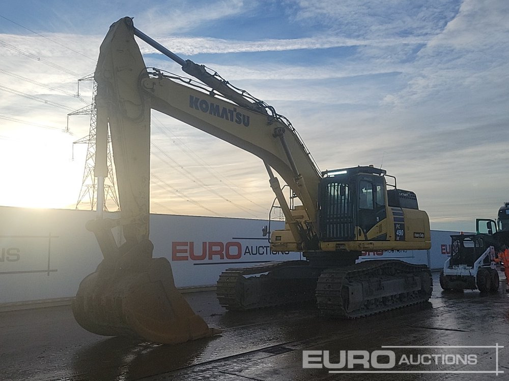 2016 Komatsu PC490LC-10 - Escavatore cingolato: foto 1 2016 Komatsu PC490LC-10 - Escavatore cingolato: foto 1