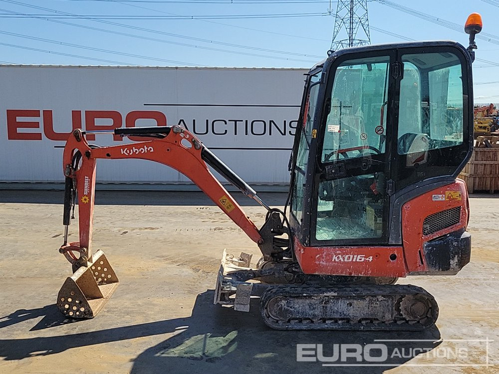 2016 Kubota KX016-4 - Miniescavatore: foto 2 2016 Kubota KX016-4 - Miniescavatore: foto 2