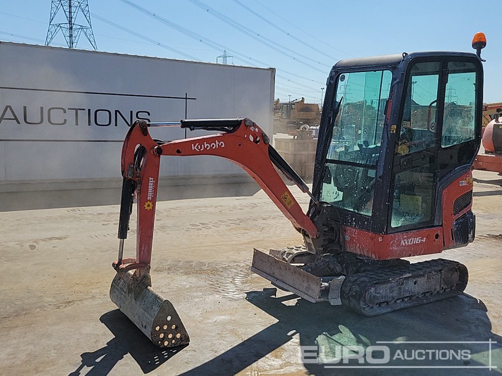 2016 Kubota KX016-4 - Miniescavatore: foto 1 2016 Kubota KX016-4 - Miniescavatore: foto 1