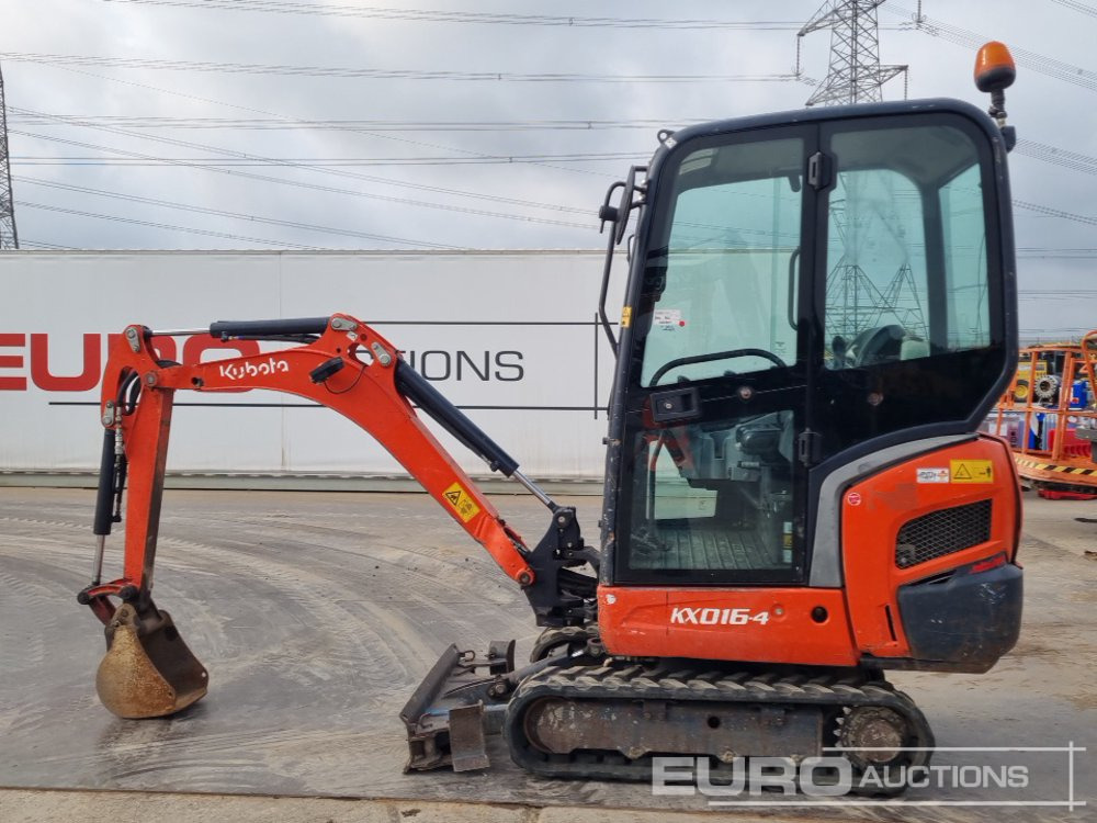 2016 Kubota KX016-4 - Miniescavatore: foto 2 2016 Kubota KX016-4 - Miniescavatore: foto 2