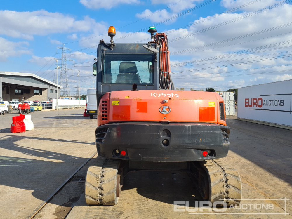 2016 Kubota KX080-4 - Miniescavatore: foto 4 2016 Kubota KX080-4 - Miniescavatore: foto 4