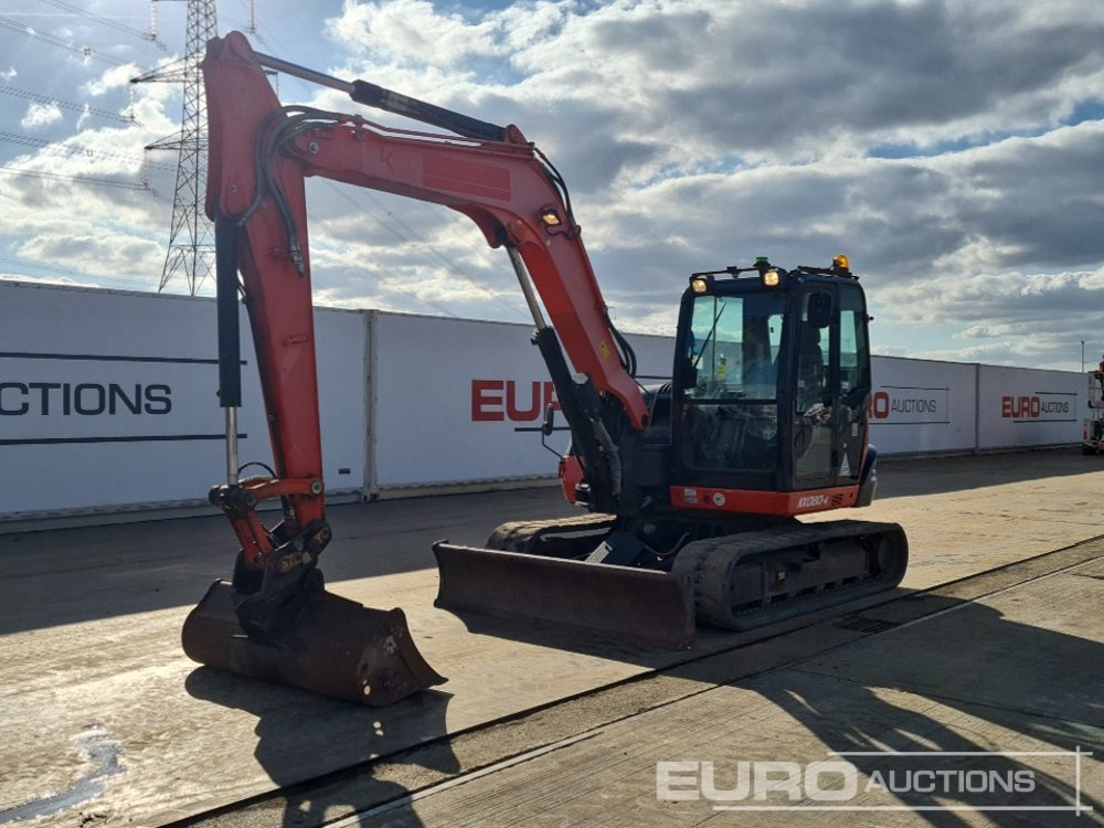 2016 Kubota KX080-4 - Miniescavatore: foto 1 2016 Kubota KX080-4 - Miniescavatore: foto 1