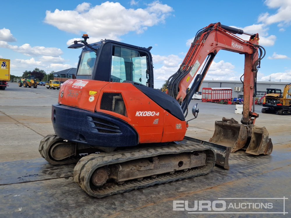 2016 Kubota KX080-4 - Miniescavatore: foto 5 2016 Kubota KX080-4 - Miniescavatore: foto 5