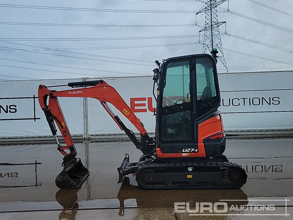 2016 Kubota U27-4 - Miniescavatore: foto 2 2016 Kubota U27-4 - Miniescavatore: foto 2