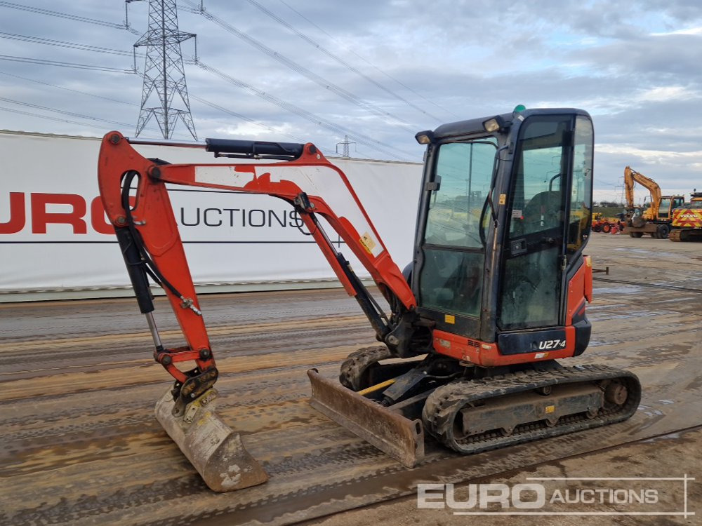 2016 Kubota U27-4 - Miniescavatore: foto 1 2016 Kubota U27-4 - Miniescavatore: foto 1